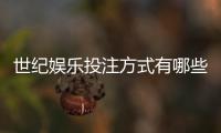 世纪娱乐投注方式有哪些？全面解析主流玩法与技巧