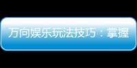 万向娱乐玩法技巧：掌握这些秘诀让你轻松赢牌