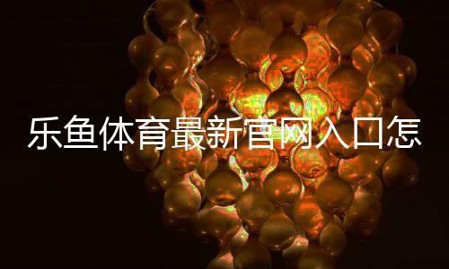 乐鱼体育最新官网入口怎么进入?2026最新版访问教程、安全登录与常见问题汇总