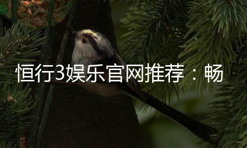 恒行3娱乐官网推荐：畅享顶级棋牌电游的完美之选