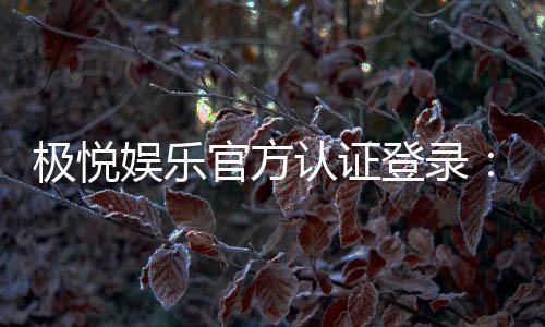 极悦娱乐官方认证登录:安全便捷的一站式游戏入口指南