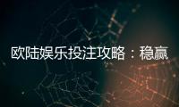 欧陆娱乐投注攻略：稳赢技巧与实战经验分享