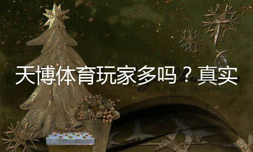 天博体育玩家多吗?真实用户规模、活跃度与安全性全面解析