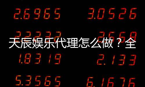 天辰娱乐代理怎么做?全流程详解及实用经营技巧