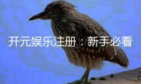 开元娱乐注册：新手必看的开户流程与操作指南