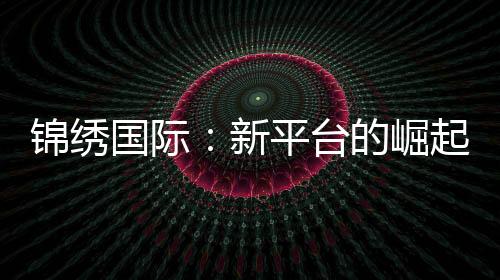锦绣国际:新平台的崛起与机遇