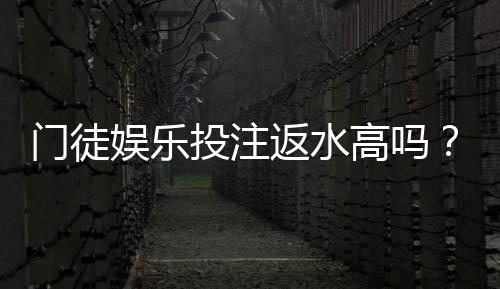 门徒娱乐投注返水高吗?揭秘高返水福利与实战技巧