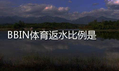 BBIN体育返水比例是多少？最新返水比例、计算方法与领取技巧全面解析