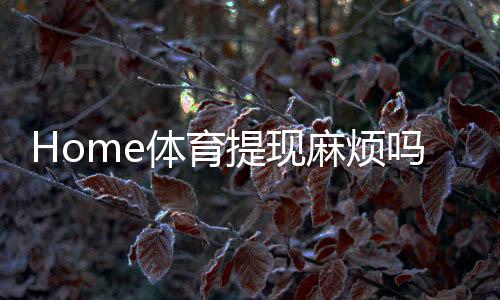 Home体育提现麻烦吗?一文解析提现流程与到账时间