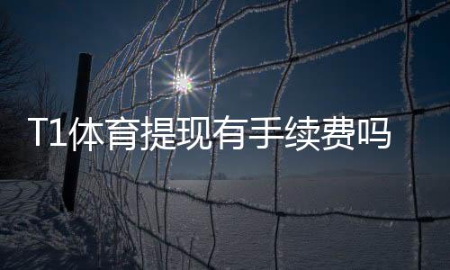 T1体育提现有手续费吗？提现流程、收费标准与省钱技巧详解