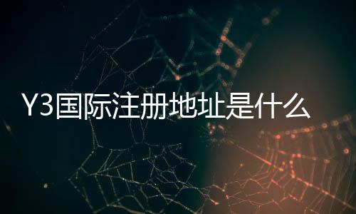 Y3国际注册地址是什么?最新地址、注册流程与常见问题全解析
