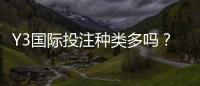 Y3国际投注种类多吗？一文看懂所有玩法与区别